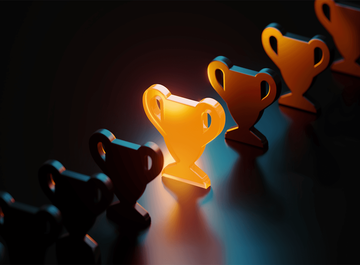 Abstract Image of Trophies