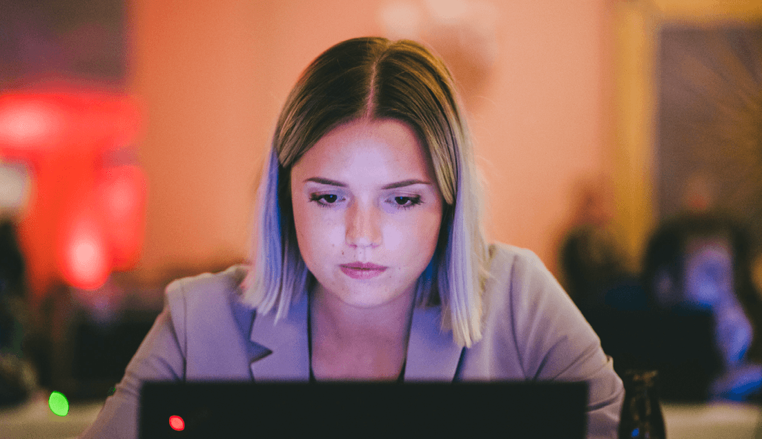 Student Looking at Screen